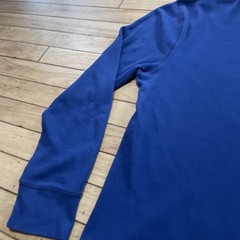 Old Navy Classic Thermal Pique Knit Tee Shirt Men XL Blue Crew Neck Tee Basic