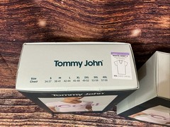 NEW Men’s Tommy John Cool Cotton Deep V-Neck Stay-Tucked Undershirt Size XXL