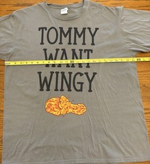 Tommy Want Wingy Tommy Boy Movie Soft T Shirt XL Chris Farley 90s Movie Quotes