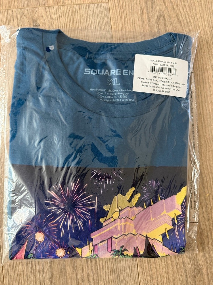 FINAL FANTASY XIV Fanfest 2026 T-SHIRT – NIGHT MARKET (XL)