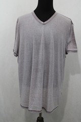Lucky Brand Sz XXL Light Purple Ombre Venice Burnout Short Sleeve T-Shirt