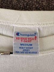 Rare 90s-00s Champion Reverse Weave Pocket T-Shirt Medium Dip-Dye Gradient