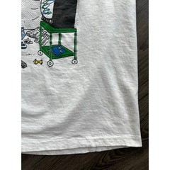 Vintage Xavier Couch Potato NCAA Obscure College School Sports T Shirt Signal L