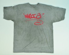 Vintage 90’s Mecca Clothing Streetwear Rap Hip Hop Gray Shirt Since Day One XL