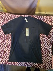 Genuine Dickies Large/Tall Black Shirt | Longer Length Short Sleeve