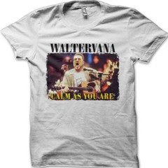 The Big Lebowski Dude Walter Sobchak Waltervana Calm As You Are t-shirt 8936
