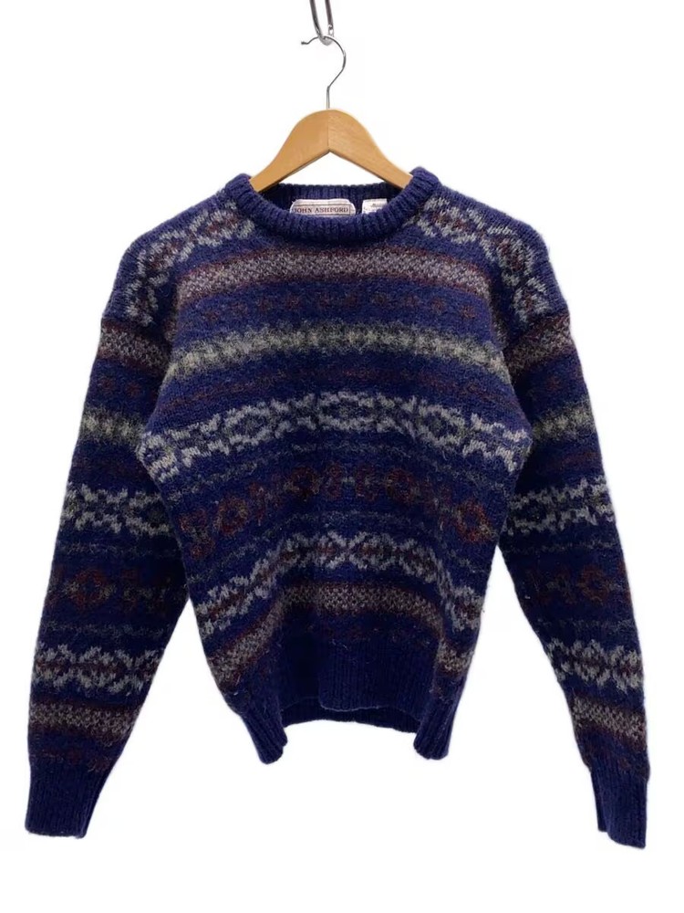 Other Brands: JOHN ASHFORD Knit Sweater (Thick), Size M, Wool, NVY