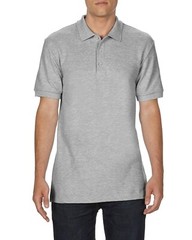 New Mens Pique Polo Shirt Short Sleeve Plain Tee Top Work Casual Cotton Blend RR