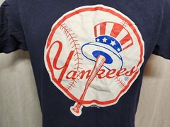 NY Yankees Adult Small Blue TShirt