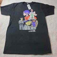 Gorillaz Band Rare Music T-Shirt Sz Medium Spray Paint Hot Topic