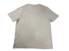 Common People Ottoman Texture Shirt Garment Dye Relaxed Fit Beige L Ribbed Sleek