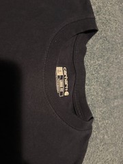 Carhartt Men’s Black Loose Fit Pocket T-Shirt Crew Neck Short Sleeve L Tall