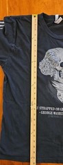 Stay Strapped Or Get Clapped George Washington Shirt Mens American Apparel Flag