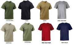Performance Poly T-Shirt Moisture Wicking Army Navy USMC Quick Dry Undershirt