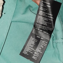 PRADA T-Shirt [Mens L] Teal Embroidered Red Made In Italy CLEAN!