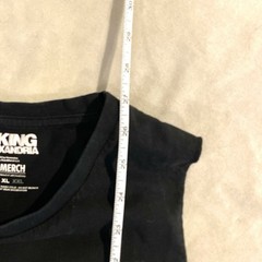 Asking Alexandria Coffin Girl Bandmerch Black Sleeveless Graphic Logo T-Shirt XL