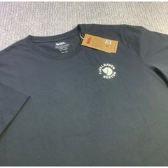 Fjallraven Kanken T-shirt Boston Black Organic Cotton Tee Unisex Size XXL NWT