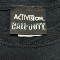 Vintage Call Of Duty Shirt Men Large Y2K Video Game Promo Activision Playstation