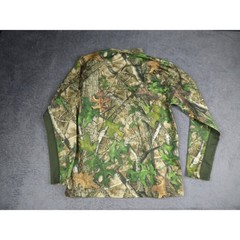 RedHead Mens Camo Quarter Zip Performance Shirt Woodland Oak Camouflage Medium