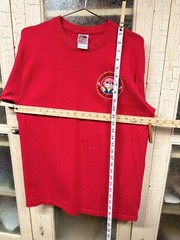 Vintage Certified Party Animal Embroidered T Shirt Red Med