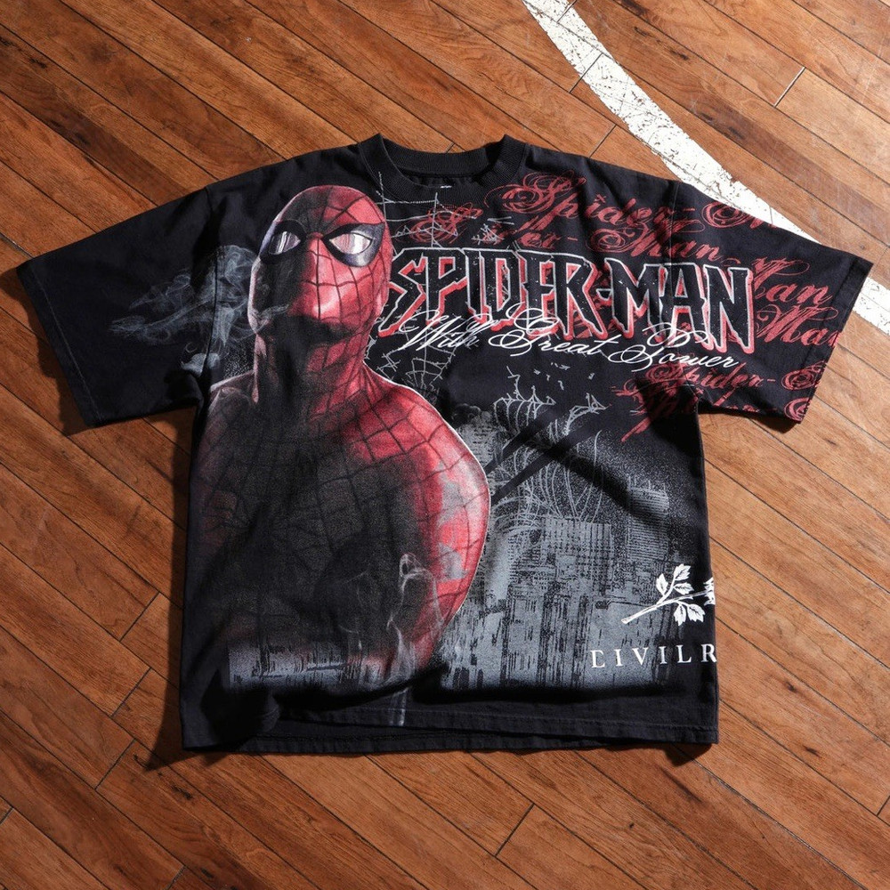 Civil Regime Men’s Spider-Man Tee NWOT Size M