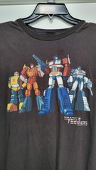 Transformers Men’s XL Graphic Shirt Hasbro Black 2008 Short Sleeve Crewneck
