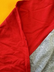 Vintage 90s Tobacco Swisher Sweets Cigar T Shirt Size XL Henley Gray Red RARE