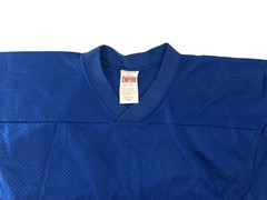 vintage mesh football jersey t-shirt mens size XL deadstock NWOT 80s made in USA