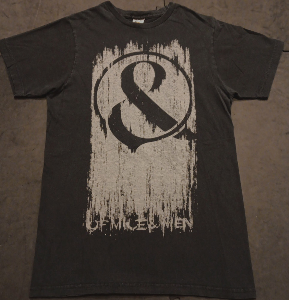 Unisex Med Bay Island Of Mice & Men Distressed Graphic Band Collector T Shirt