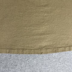 Vtg. 80s/90s Alore Single Stitch Blank Tan T-Shirt Small Made in USA Slub Cotton