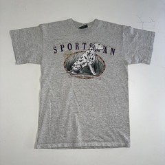 VTG American Eagle Outfitters T-Shirt Men’s Size L Gray Short Sleeve Sportsman