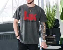 Heckler & Koch T-Shirt 2nd Amendment Pro Gun Firearms Premium Comfort Colors Tee