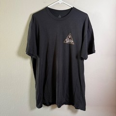 Utility Board Shop Men Black Graphic T-Shirt XL Short Sleeve Skate USA Made