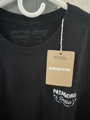 Patagonia Responsibili-Tee Dallas Wolf Graphic T-Shirt Black Men’s M 37728 BLK