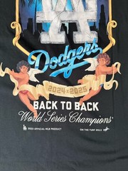 Born X Raised LA Dodgers Opening Day T-shirt AUTHENTIC Cherub Angel Tee Size XL
