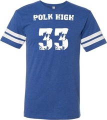 Polk High – Men’s Football Jersey T-Shirt Al Bundy Inspired Funny T-Shirt