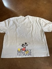 ASOS Unisex Disney Mickey Mouse Graphic T-Shirt Short Sleeve Crew Neck Size L