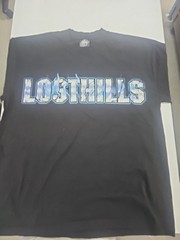 LOST HILLS LOGO FRONT AND MIRROR STYLE LGO BACK BLACK MEN’S LG (OS) FIRE 🔥 🔥
