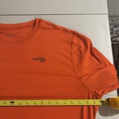 Reel Life Shirt Mens XL Orange Fish Ocean Outdoor Tee Surf Pullover Top JJ-5