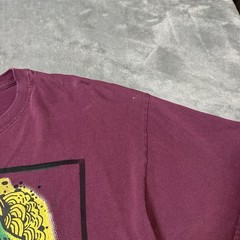 2020 RARE MF DOOM Double Sided Burgandy Shirt Mens Size XL (23×27)