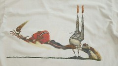 Vintage 90s Core America Hands Football Art T-shirt Sz XL Unique Sports Tee NFL