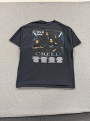 2009 Creed Tour T-Shirt Mens XL Black Band Rock Music Graphic Tee Dad Rock