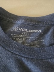 Volcom Stone | True To This | Cotton T-Shirt |Size M GRAY