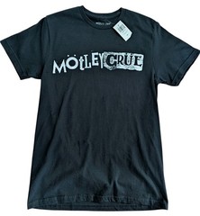 Motley Crue Hollywood Takeover Red Foil Two-Sided T-ShirtBlack Small The Roxy