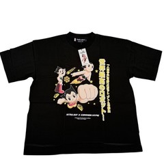Astro Boy x Common Hype T-Shirt Black Large Limited Edition 1 of 100 NWT