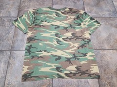 Vintage 90s Rothco XL “I Was Issued” Army Woodland Pink Camo T Shirt