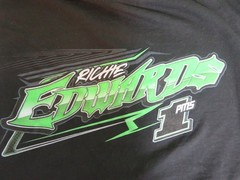 Richie Edwards Auto Racing Grayson Kentucky Black XL T-shirt