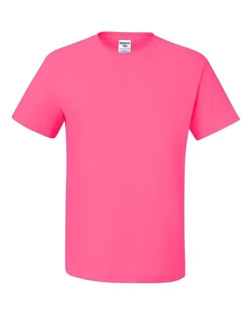 Jerzees T-Shirt Size L Azalea Adult DRI-POWER ACTIVE Stylish