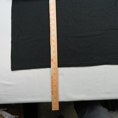 Vintage Jack FM Hanes Heavyweight 50/50 Blank Single Stitch Black T-Shirt 2XL