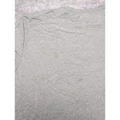 Detroit Lions NFL Team Apparel Gray Short Sleeve Football T Shirt 2XL -stain